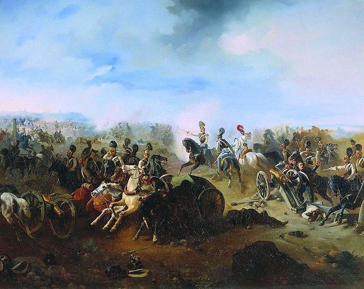 Bogdan Villevalde Battle of Grochow 1831 by Willewalde Norge oil painting art